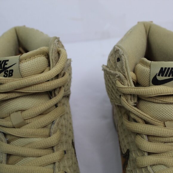Nike SB Dunk High Premium Hemp Chicken and Waffle Size 9 - Used without box - Picture 11 of 14